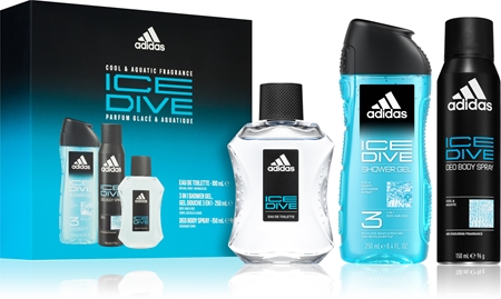 Adidas Ice Dive Edition 2023 σετ δώρου για το σώμα για άντρες