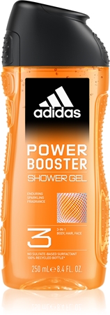 Adidas Power Booster poživitveni gel za prhanje 3v1