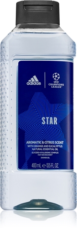 Adidas UEFA Champions League Star gel douche rafraîchissant