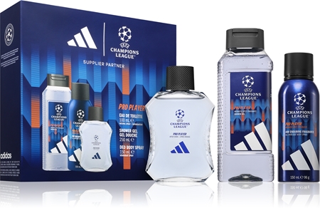 Adidas UEFA Champions League Pro Player gift set for men