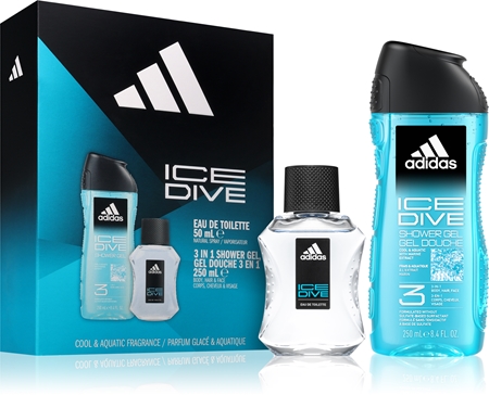 adidas ice dive woda toaletowa 50 ml   zestaw  