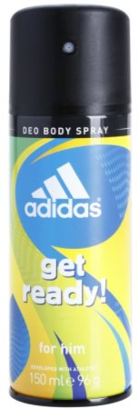 Eficacia dos Arashigaoka Adidas Get Ready! desodorante en spray | notino.es