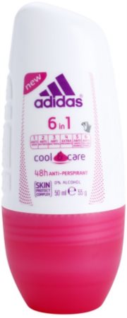 Adidas Cool & Care 6 in 1 Rulldeodorant-antiperspirant