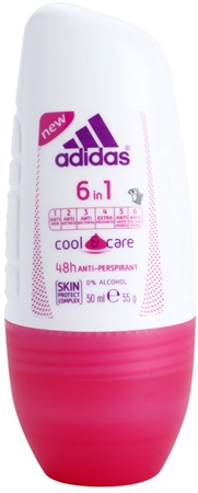 Adidas Cool & Care 6 in 1 Rullīša antiperspirants