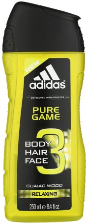 Adidas Pure Game Duschgel für Haare und Körper 3in1