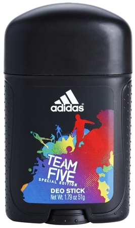 Adidas Team Five desodorante en barra para hombre 51 g