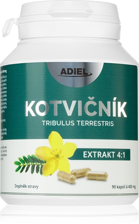Adiel Kotvičník extrakt bylinné kapsle na podporu hormonální rovnováhy ...