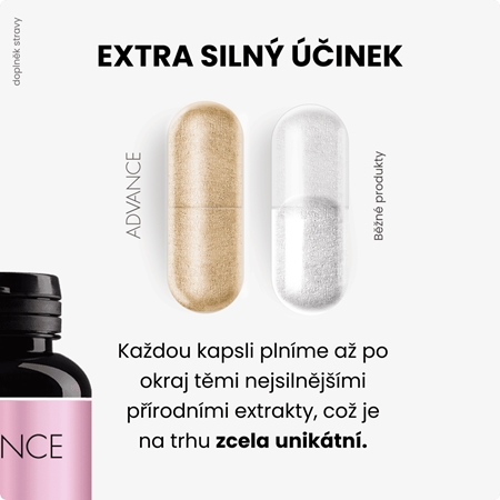 ADVANCE Mensin kapsle pro klidnou menstruaci
