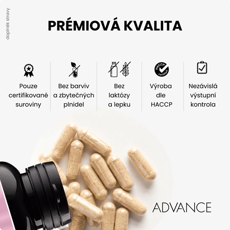 ADVANCE Mensin kapsle pro klidnou menstruaci