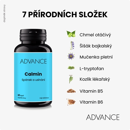 Advance Calmin kapsle pro klidný spánek