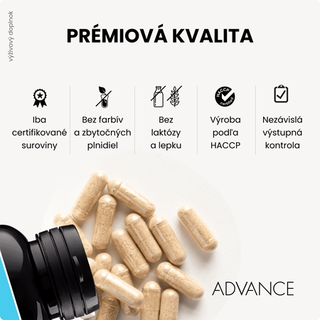 ADVANCE Calmin kapsuly pre pokojný spánok