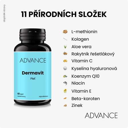 Advance Dermavit kapsle pro dokonalou pleť