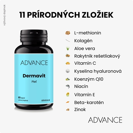 Advance Dermavit kapsuly pre dokonalú pleť