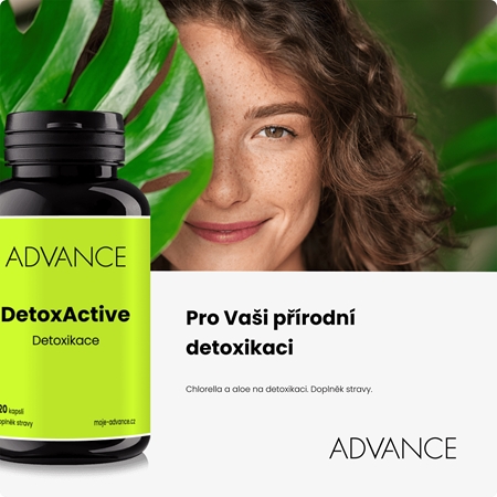 Advance DetoxActive kapsle pro detoxikaci organismu a podporu imunity