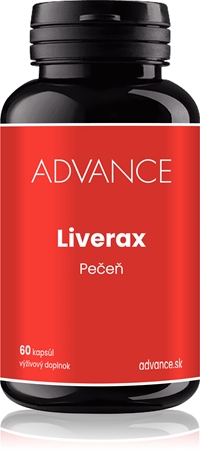 Advance Liverax kapsuly na podporu funkcie pečene