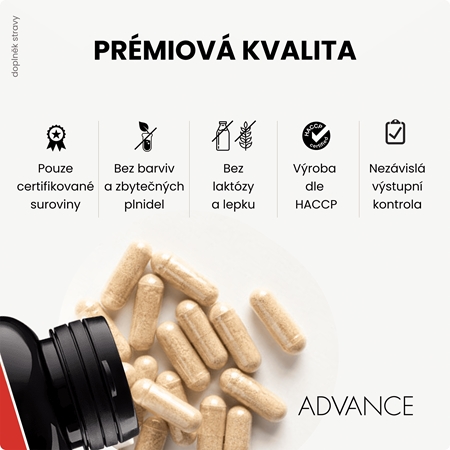 ADVANCE Liverax kapsle pro podporu funkce jater