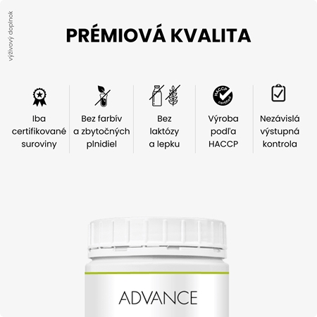Advance Jačmeň prášok na prípravu nápoja na podporu ochrany buniek pred oxidačným stresom