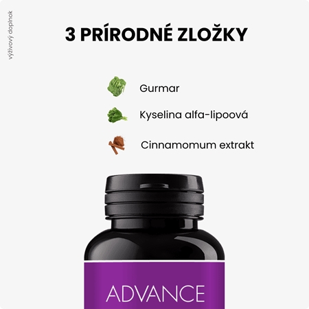 Advance Diaben kapsuly na udržanie normálnej hladiny cukru v krvi
