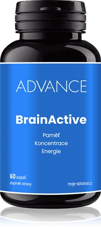 Advance BrainActive kapsle pro podporu paměti a koncentrace