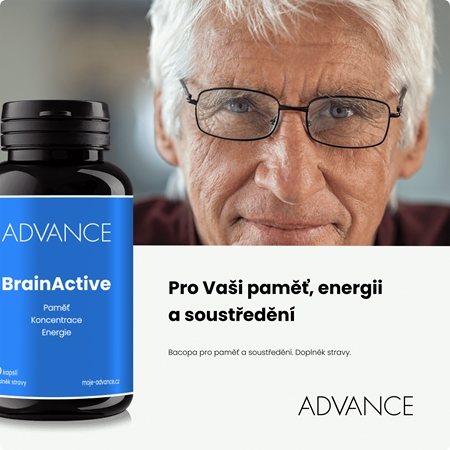 Advance BrainActive kapsle pro podporu paměti a koncentrace