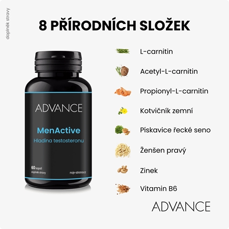 ADVANCE MenActive kapsle pro muže