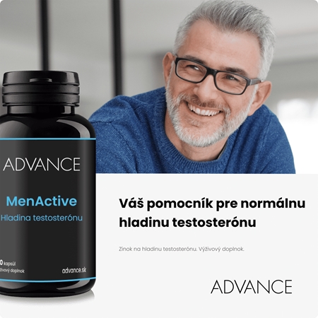 Advance MenActive kapsuly pre mužov