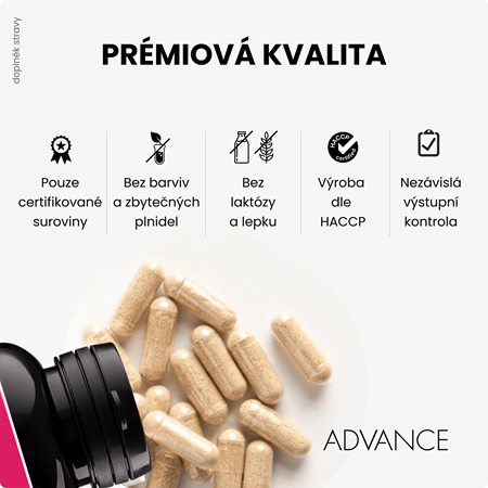 Advance Tenzin kapsle pro zdravé srdce a cévy