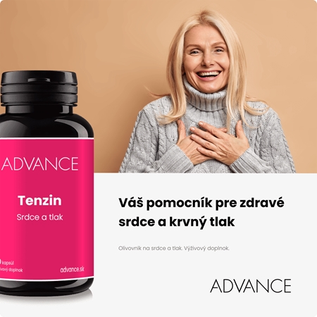 Advance Tenzin kapsuly pre zdravé srdce a cievy