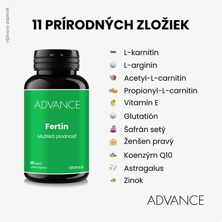 Advance Fertin kapsuly na podporu plodnosti