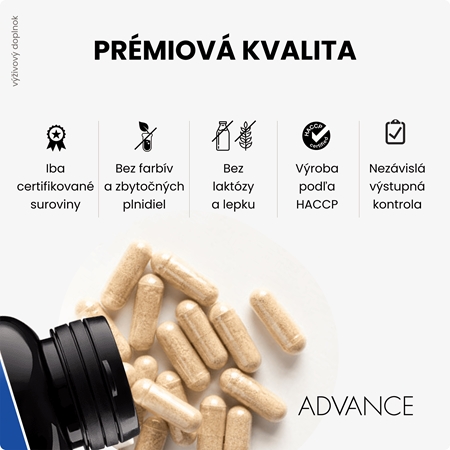 Advance Migrax kapsuly na podporu zdravia nervovej činnosti