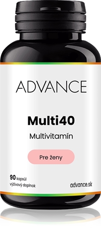 Advance Multi40 pre ženy kapsuly s multivitamínovým komplexom