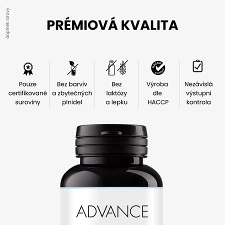Advance Omega kapsle pro normální funkci srdce a cév