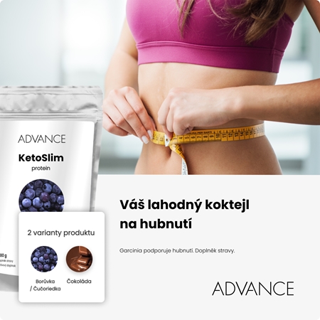 Advance KetoSlim proteinový koktejl prášek na hubnutí