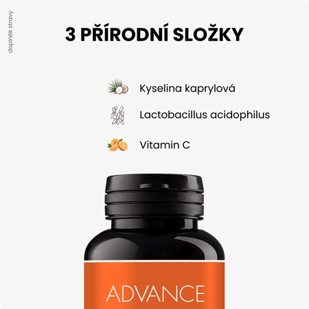 Advance Candix kapsle při kvasinkové dietě
