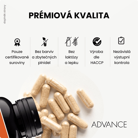 Advance Candix kapsle při kvasinkové dietě