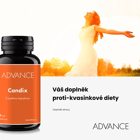 Advance Candix kapsle při kvasinkové dietě