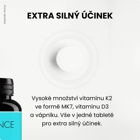 Advance K2D3 tablety pro podporu zdraví kostí a zubů
