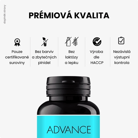 Advance K2D3 tablety pro podporu zdraví kostí a zubů