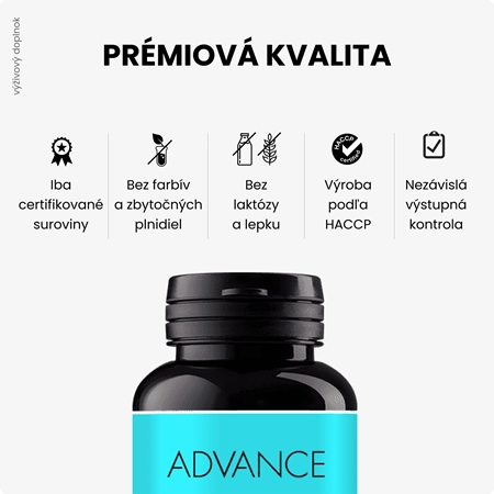 Advance K2D3 tablety na podporu zdravia kostí a zubov