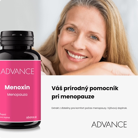 Advance Menoxin kapsuly na podporu komfortu pri menopauze