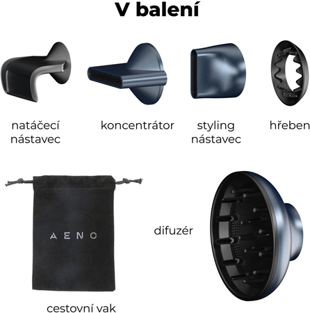 Aeno HD3 fén na vlasy