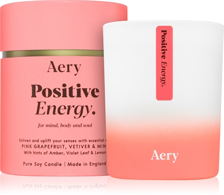Aery Aromatherapy Positive Energy lõhnaküünal