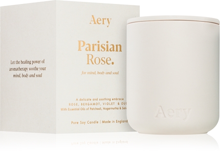 Aery Fernweh Parisian Rose vonná sviečka