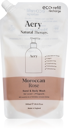Aery Fernweh Moroccan Rose liquid soap for hands and body