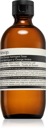 Aēsop Skin Bitter Orange нежно почистващ тоник за мазна кожа