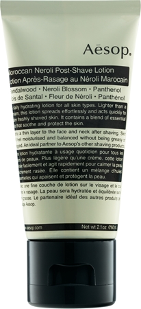 Aēsop Skin Maroccan Neroli émulsion apaisante après-rasage