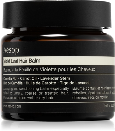 Aēsop Hair Violet Leaf oblikovalni balzam za neobvladljive lase