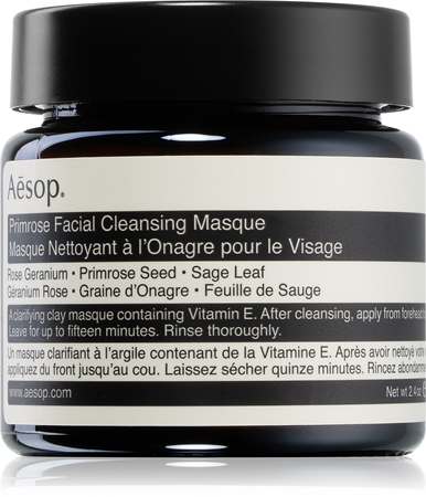 Aēsop Skin Primrose masque minéral purifiant à l'argile