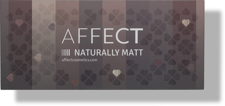 Affect Naturally Matt paleta senčil za oči