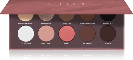 Affect Pressed Eyeshadow Palette paletka očných tieňov
